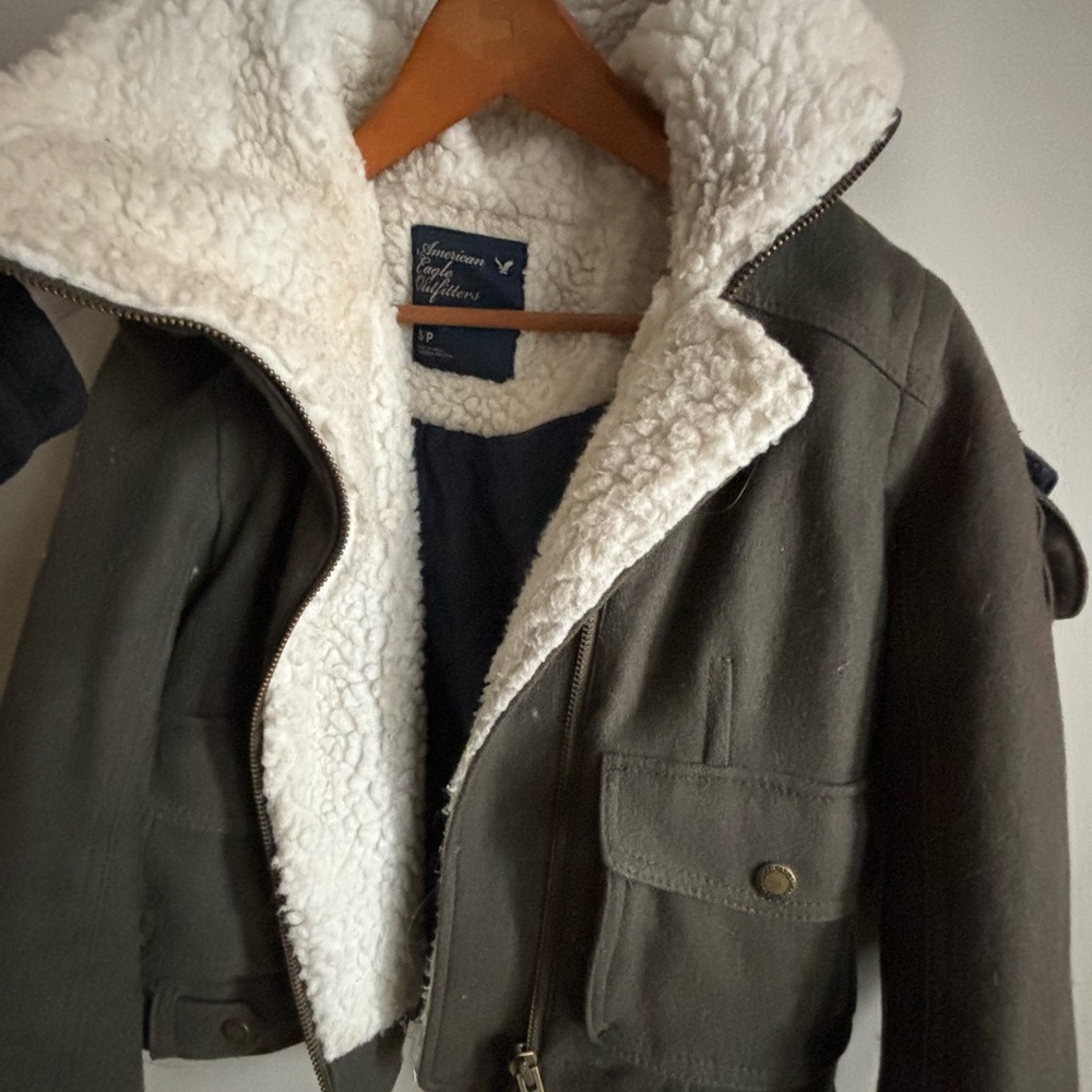 American eagle outfitters wool coat